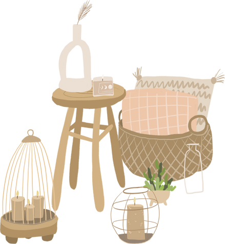 House Decoration Illustration
